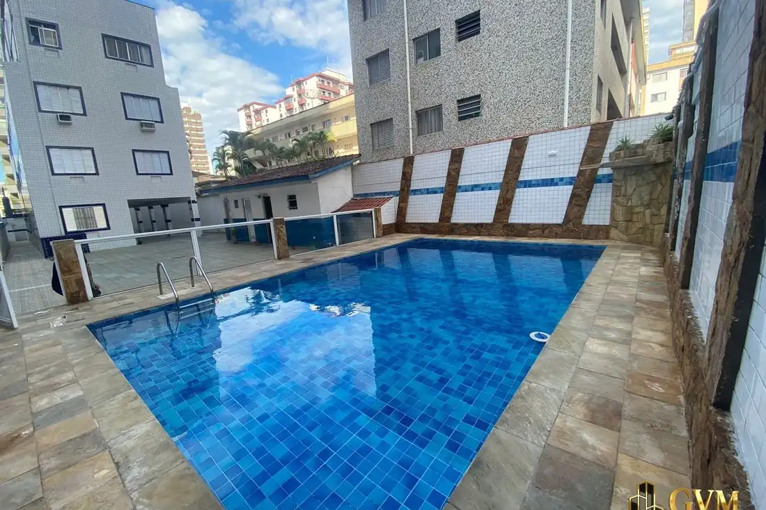 Foto do apartamento de 1 quarto no Canto do Forte